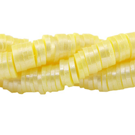 Kralen katsuki shiny yellow 4mm