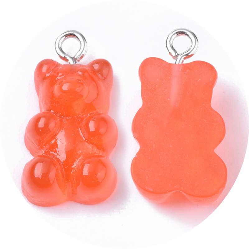 Bedels gummy bear orange-red 5st