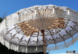 parasol katoen print,diameter 2mtr