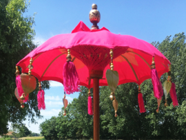 Tafelparasol enkel (diverse kleuren)