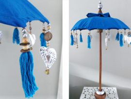 Tafelparasol enkel (diverse kleuren)