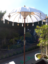 Parasol uni katoen,diameter 1.50