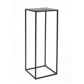 Metalen zuil Black Serie - 30 cm x 30 cm x 30 cm (BxLxH)