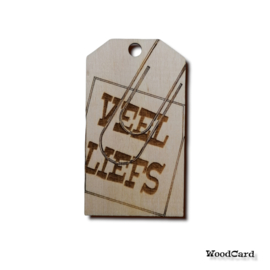 VEEL LIEFS - PAPERCLIP - 10 stuks