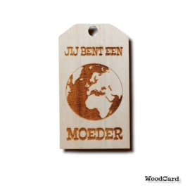 JE BENT EEN WERELD MOEDER - 10 stuks