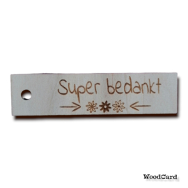 super bedankt