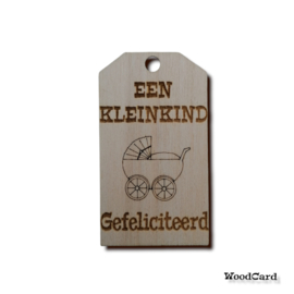 GEFELICITEERD - KLEINKIND - 10 stuks