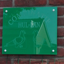 NAAMBORD GEPERSONALISEERD