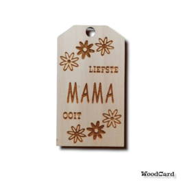 LIEFSTE MAMA OOIT - BLOEMENTJES - 10 stuks