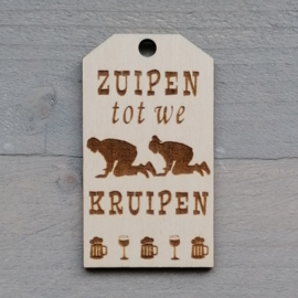 ZUIPEN TOT WE KRUIPEN 10 ST