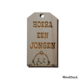 HOERA EEN JONGEN - 10 stuks