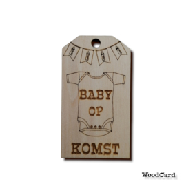BABY OP KOMST- ROMPER - 10 stuks