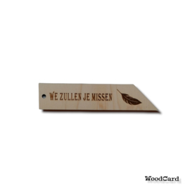 ROUWLABEL VEER - 10 stuks