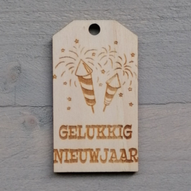 GELUKKIG NIEUWJAAR VUURPIJLEN 10 ST