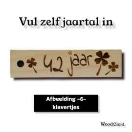 Jaartalkaartje
