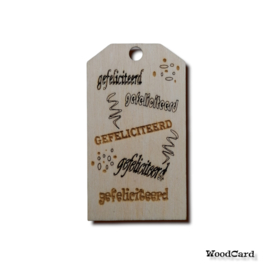 GEFELICITEERD-GEFELICITEERD - 10 stuks