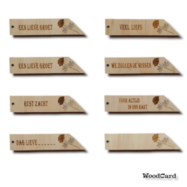 ROUWLABELSET - ROOS nr.1 - 40 stuks
