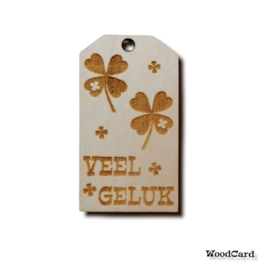 VEEL GELUK - KLAVERTJES - 10 stuks