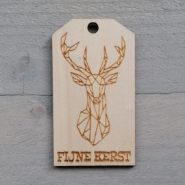 FIJNE KERST MODERN HERT 10 ST