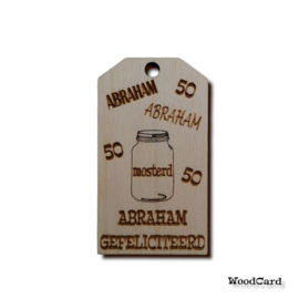 ABRAHAM - MOSTERD - 10 stuks