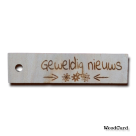 geweldig nieuws
