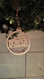 KAAS KERSTBAL 10 STUKS (ook los verkrijgbaar op www.devrieslaserdesign.nl)