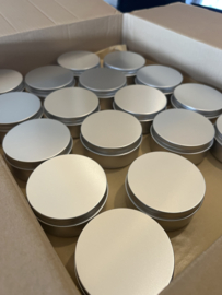 Aluminiumblikjes met schroefdop 250 ml
