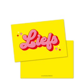Kaart A6 | liefs