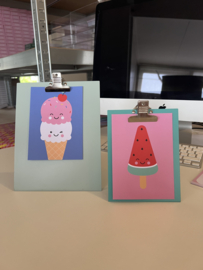 Clipboard groot en klein met klem