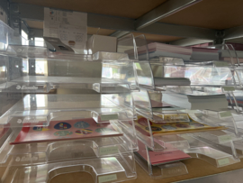 Plastic postvakjes