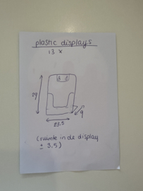 Plastic display's