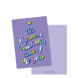 Kaart A6 | it's the most wonderful time of the year