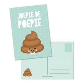 Kaart A6 | joepie de poepie