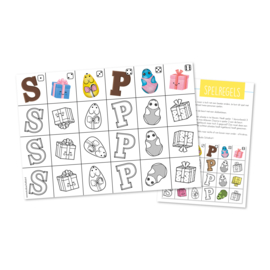 8 stuks Spel A5 | sinterklaasbingo