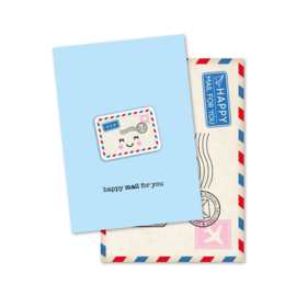 Magneetkaart 5 stuks | happy mail for you