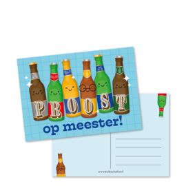 Kaart A6 | proost op meester!