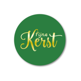 5 Stickers | fijne kerst