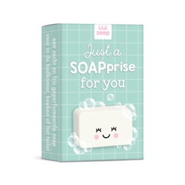 zeep  5 stuks | just a SOAPprise for you (mintgroen)