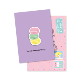 Magneetkaart 5 stuks | have a sweet birthday