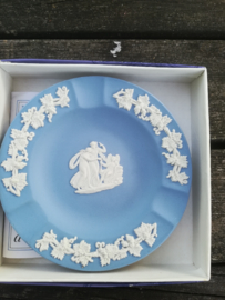 Wedgwood Jasper Blue asbak in doosje