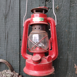 Stormlamp Retro Rood