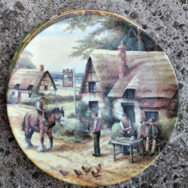 Royal Doulton - wandbord - Country Inns - The Traveller's Rest