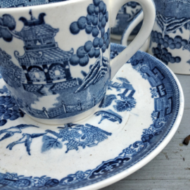 Wedgwood- Willow - kop en schotel