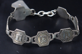 Zilver - Armband - Souvenir Parijs - 1930-1940