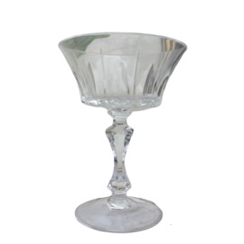 Kristal likeur glas  11 cm. hoog