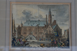 Kopergravure - Haarlem - 1750