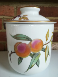 Royal Worcester - Evesham voorraadpot