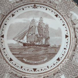 Wedgwood wandbord The American Sailing Ships