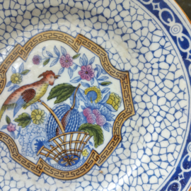 Societe ceramique Maestricht Bord Paradijsvogel decor 601