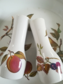 Royal Worcester Evesham zout en peper strooiers